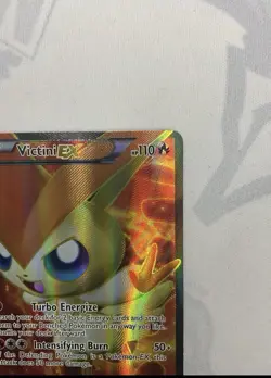 Victini EX Full Art Ultra Rare Holo 131/135 Plasma Storm Pokemon TCG - Image 3