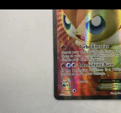 Victini EX Full Art Ultra Rare Holo 131/135 Plasma Storm Pokemon TCG - Image 5