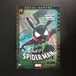 Pokemon Pikachu Heroes & Villains Flash Edition #E8 Symbiote Spider Man Green - Image 1