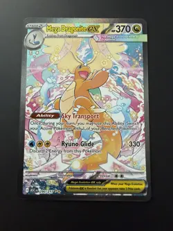 Mega Dragonite EX 290/217 Ascended Heroes Special Illustration Rare Pokemon Card - Image 1