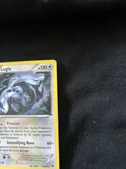 Pokemon Lugia Rare Regular Fates Collide Card 78/124 120 HP Intensifying Burn - Image 3