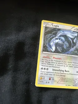 Pokemon Lugia Rare Regular Fates Collide Card 78/124 120 HP Intensifying Burn - Image 4