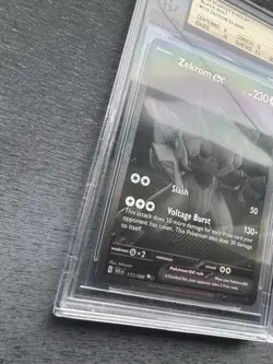 Pokemon TCG Zekrom EX 172/086 BWR Black Bolt 2025 BGS 9.5 GEM MINT English - Image 4