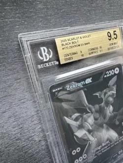 Pokemon TCG Zekrom EX 172/086 BWR Black Bolt 2025 BGS 9.5 GEM MINT English - Image 5