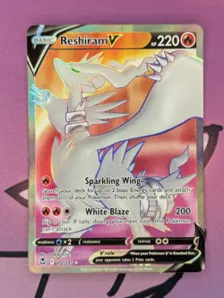 Reshiram V 172/195 Swsh12: Sword & Shield - Silver Tempest Holo Pokemon TCG - Image 1