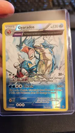Gyarados 21/98 Reverse Holo Rare Ancient Origins Pokemon Card 2015 - Image 1