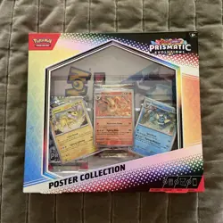 Pokemon TCG SV8.5 Prismatic Evolutions Poster Collection Box Factory Sealed - Image 1