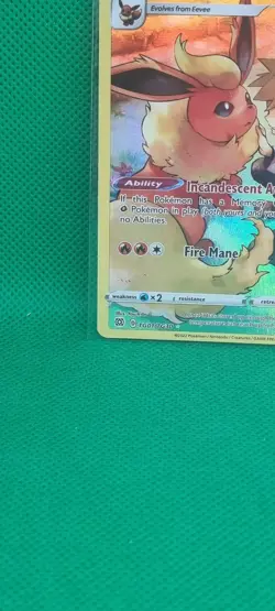 Flareon TG01/TG30 Brilliant Stars Trainer Gallery Pokemon TCG Near Mint Full Art - Image 3