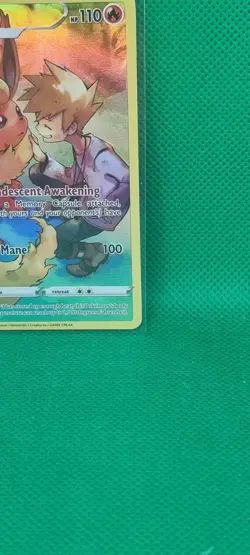 Flareon TG01/TG30 Brilliant Stars Trainer Gallery Pokemon TCG Near Mint Full Art - Image 4