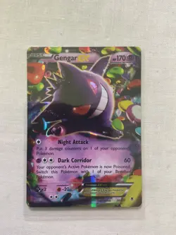 Pokemon Gengar Ex Phantom Forces 34/119 2014 - Image 1