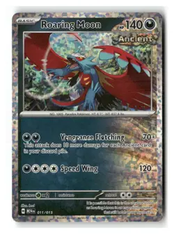 Roaring Moon 011/015 Holofoil Promo McDonald's Promos 2024 Pokemon Near Mint - Image 1