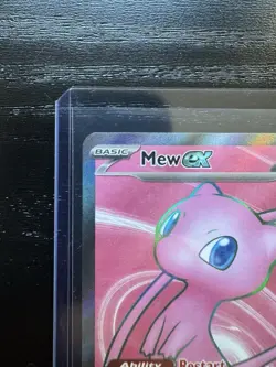 Pokemon TCG Mew ex 193/165 Sv: Scarlet & Violet 151 Ultra Rare Near Mint - Image 5