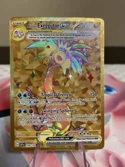 Pokemon TCG Alolan Exeggutor ex 248/191 Sv08: Surging Sparks Holo - Image 1