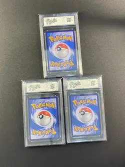 Pokemon TCG S-Chinese 151C-044 042 043 Gloom Golbat Bellsprout Grade10 - Image 2