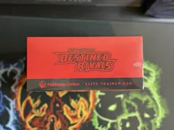 Destined Rivals Pokemon Center ETB Factory Sealed Comes In Protective Case! - Image 2