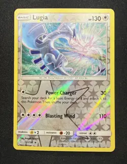 Pokemon Lugia 131/181 SM-Team Up Holo Rare Reverse Holo 130 HP Basic - Image 1