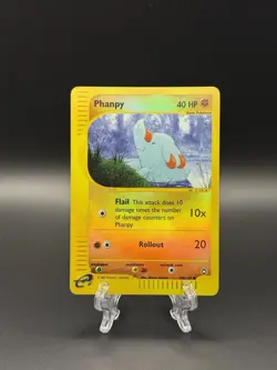 Phanpy 100/147 English Reverse Holo Pokemon Aquapolis - Image 1