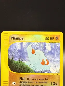 Phanpy 100/147 English Reverse Holo Pokemon Aquapolis - Image 3