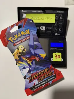 (HEAVY)🔥 32.50g Pokemon TCG Destined Rivals Sleeved Booster Pack Factory Sealed - Image 1