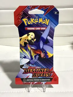 (HEAVY)🔥 32.50g Pokemon TCG Destined Rivals Sleeved Booster Pack Factory Sealed - Image 2