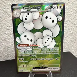 Pokemon TCG Maushold ex SV04: Paradox Rift 233/182 Full Art Holo Ultra Rare - Image 2