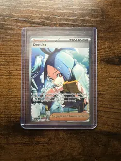 Pokemon Dendra 266/193 Paldea Evolved Trainer Holo Special Illustration Rare - Image 1