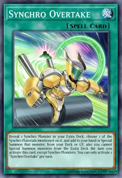 Synchro Overtake - MP22-EN164 Ultra Rare | Yu-Gi-Oh! Card - Image 1