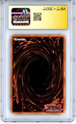 CGC Auto 10 M. Sinterniklaas/ D. Green Dark Magician LC01-EN005 Attribute Error - Image 2
