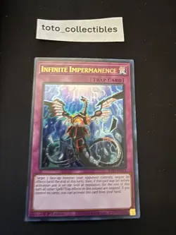 Yugioh! Infinite Impermanence - RA01-EN075 - Ultra Rare - 1st Edition Near Mint, - Image 1