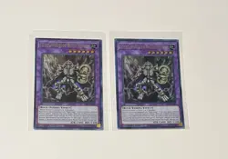 2x Yu-Gi-Oh! Fossil Warrior Skull Knight #GFP2-EN129 Ultra Rare 1st Edition (NM) - Image 1
