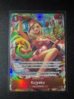 One Piece Card Game 🏴‍☠OP11-004 Kujyaku SR NM Alt Art Foil ENGLISH - Image 1