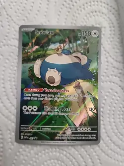 Snorlax 051 Sv: Scarlet & Violet Promo Cards Holo - Image 1