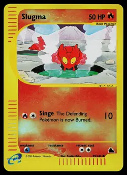 Pokemon Card - Slugma Skyridge 99/144 Common Reverse Holo - Image 1