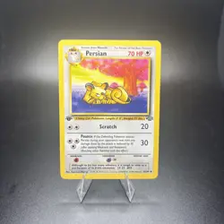 Pokemon Persian 1st Edition Non Holo 42/64 Jungle Uncommon Card NM NEAR MINT -j - Image 1