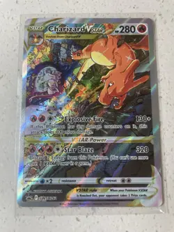 Pokemon Charizard VSTAR Full Art Holo Promo SWSH262 Sword & Shield Card - Image 1