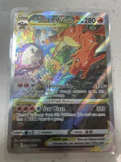 Pokemon Charizard VSTAR Full Art Holo Promo SWSH262 Sword & Shield Card - Image 3