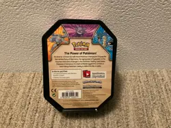 EMPTY POKEMON Champions Gengar Collectible Tin AND GENGAR HOLO CARD 60/162. - Image 4