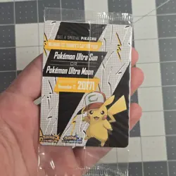 SEALED Ash’s Pikachu TCG SM108 2017 Promo Card Pokemon "I Choose You" Clean - Image 2