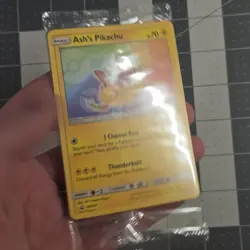 SEALED Ash’s Pikachu TCG SM108 2017 Promo Card Pokemon "I Choose You" Clean - Image 3