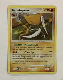 Pokemon KABUTOPS Card 6/100 Holo Rare Majestic Dawn LP English Light Play TCG - Image 1