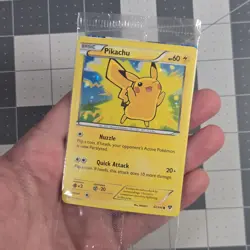 Sealed Pikachu 42/146 Holo Movie Promo XY Pokemon Card - Image 1