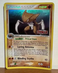 Kabutops Pokemon Card (Holo/Rare/EX Power Keepers) 10/108 LP - Image 1