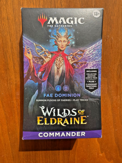 Wilds of Eldraine Commander Deck MTG - Fae Dominion - NEW SEALED - NM - Image 1