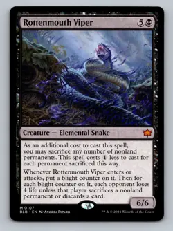 Rottenmouth Viper M Bloomburrow 107 NM - Image 1