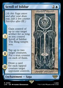NM Scroll of Isildur, MTG, Lord of the Rings, Magic the Gathering, 69 - Image 1