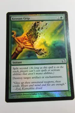 MTG Krosan Grip x1-Foil -Modern Masters-Lightly Played - Image 1