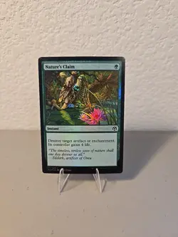 MTG Nature's Claim Foil MP Iconic Masters - Image 1