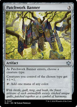 Patchwork Banner (BLB-247) - uncommon LP - Image 1