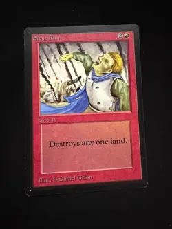 Magic the Gathering: Beta Stone Rain MTG Beta - Image 1