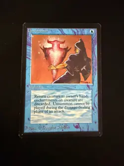 Magic the Gathering: Beta Unsummon MTG Beta - Image 1